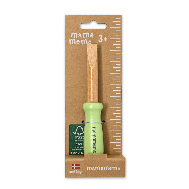 MamaMemo Wooden Workshop Tools - Screwdriver