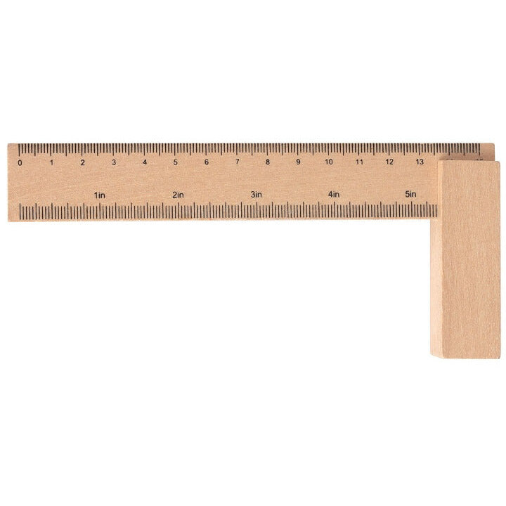 MamaMemo Wooden Workshop Tools - Carpenter's Square Default Title