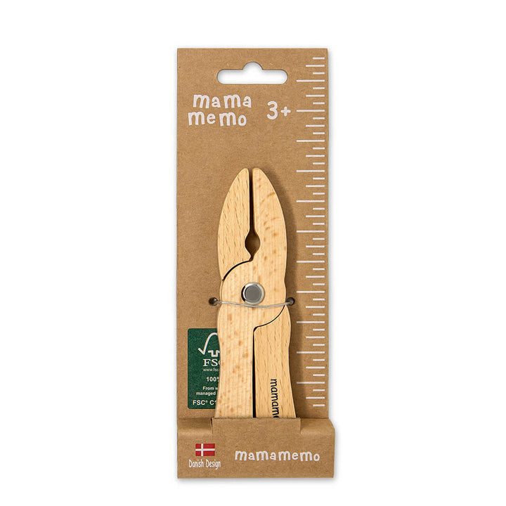 MamaMemo Wooden Workshop Tools - Pliers Default Title