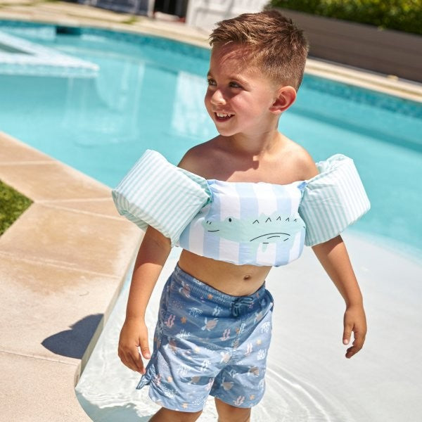 Swim Essentials Puddle Jumper Swimming Vest - Crocodile, 2-6 yrs