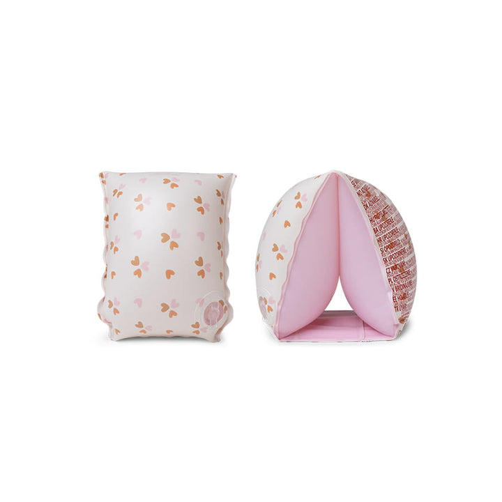 Swim Essentials Inflatable Arm Bands - Cozy Heart, 0-2 yrs