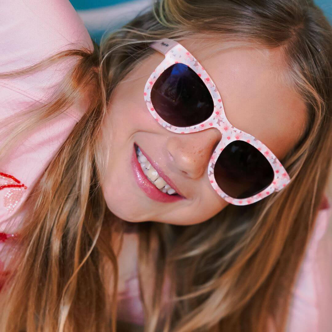 Frankie Ray Kids Sunglasses -  Blossom, Pink