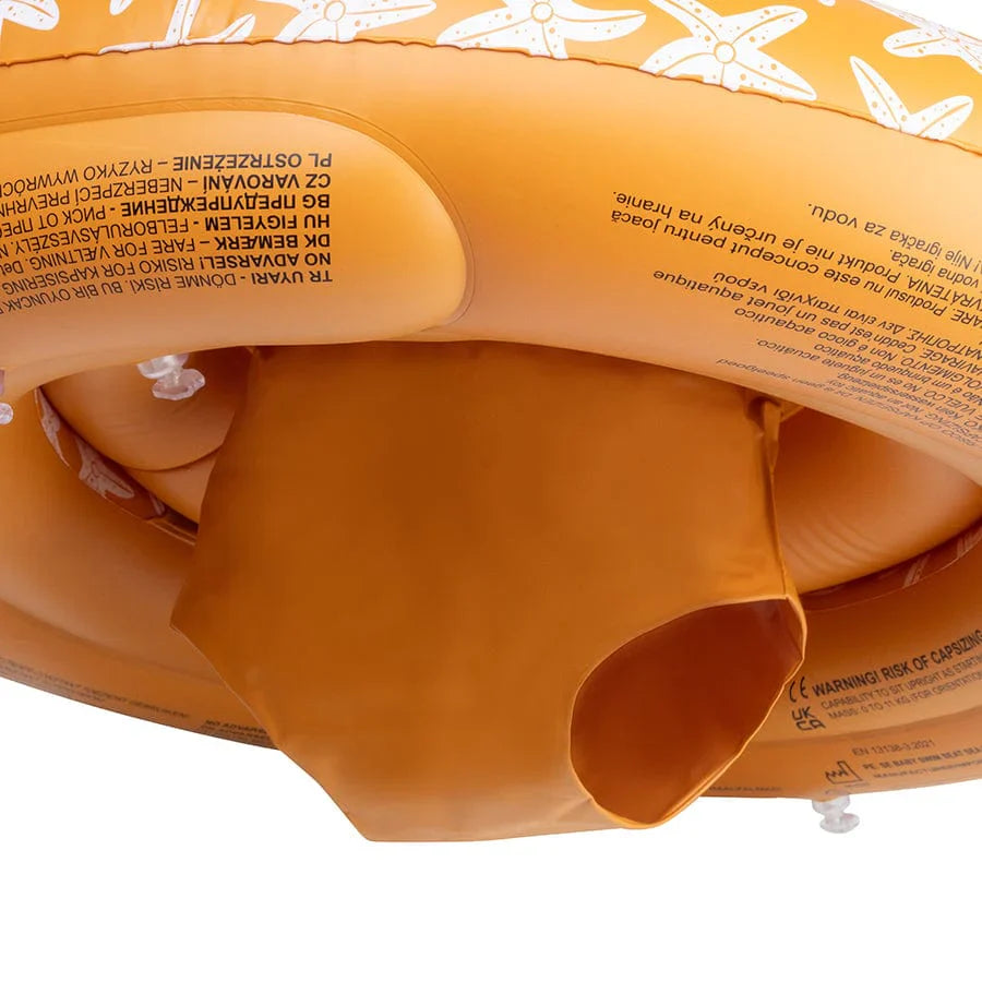 Swim Essentials Inflatable Baby Swimseat - Sea Star, 0-1 yrs