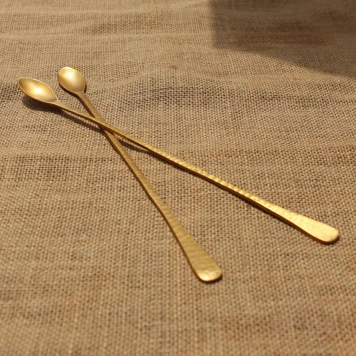 The Collective Pebbled Long Spoons, 2 pcs