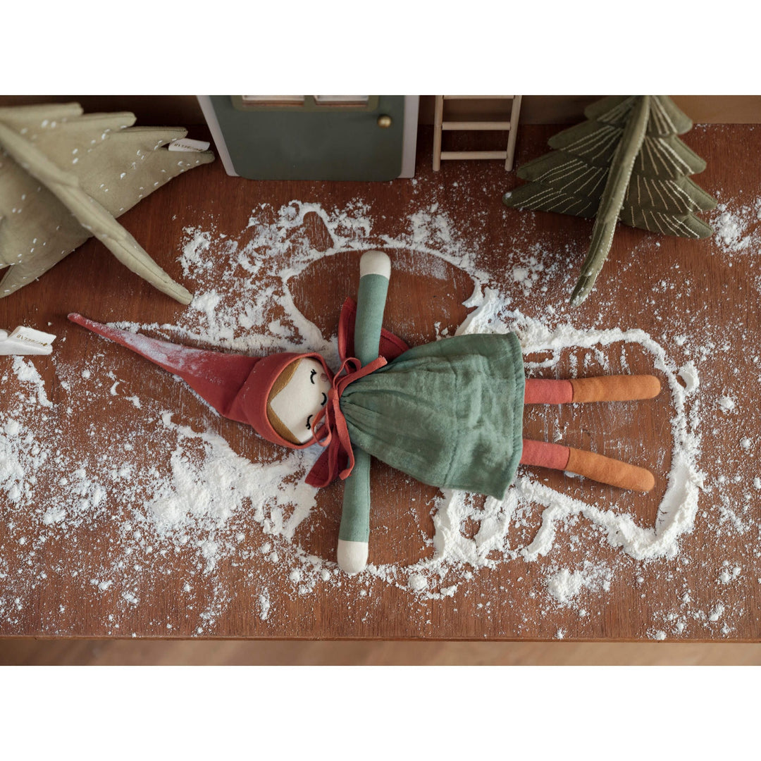 Fabelab Christmas - Elf Doll - Ida, 30 cm