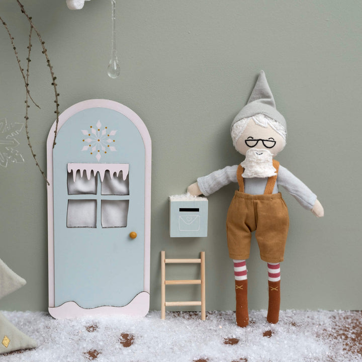 Fabelab Christmas Elf Doll - Grandpa, 30 cm