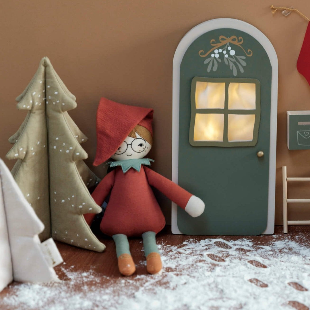 Fabelab Christmas - Elf Doll - Hugo, 30 cm