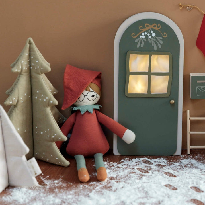 Fabelab Christmas - Elf Doll - Hugo, 30 cm