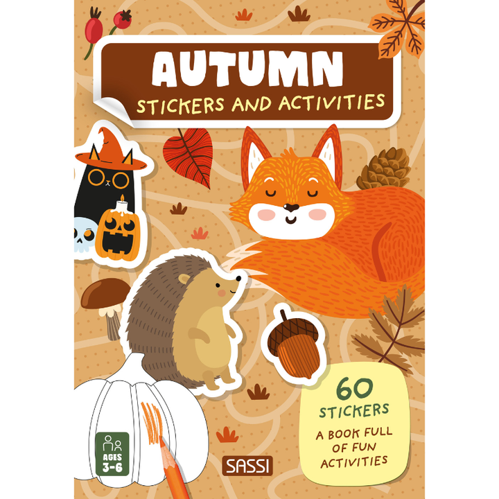 Sassi Stickers and Activities Book - Autumn