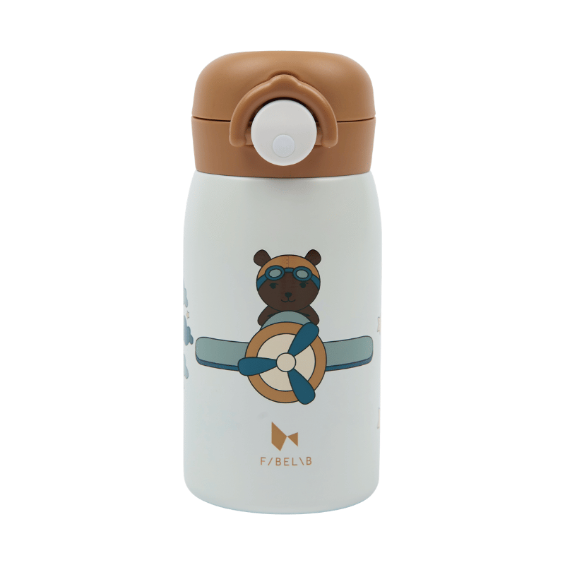 Fabelab - Water Bottle - Little Flyers Bear, 320 ml