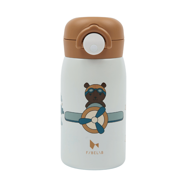 Fabelab - Water Bottle - Little Flyers Bear, 320 ml