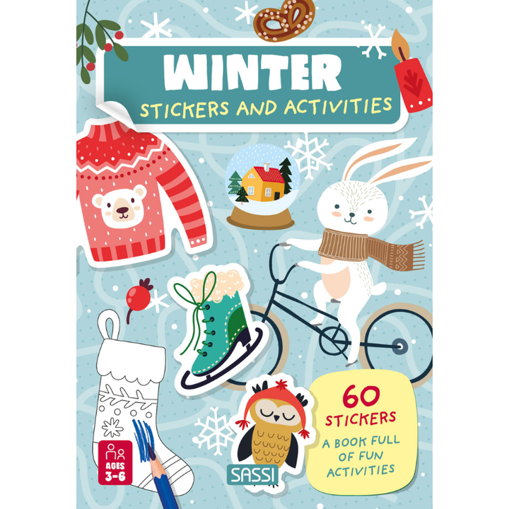 Sassi Stickers and Activities Book - Winter