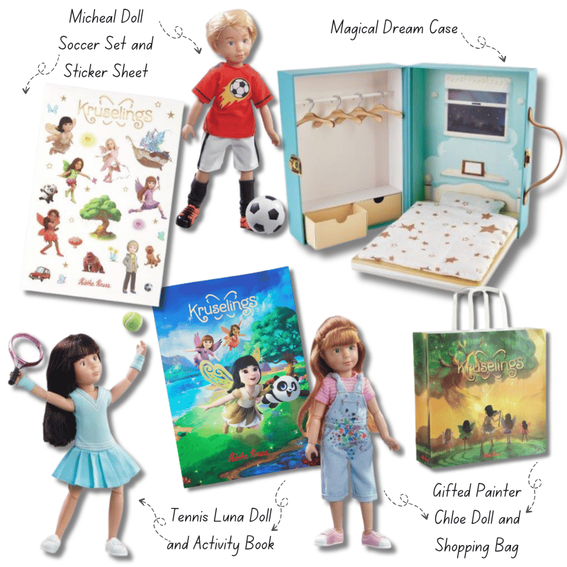 Kruselings Dolls Pack with FREE Magical Dream Case