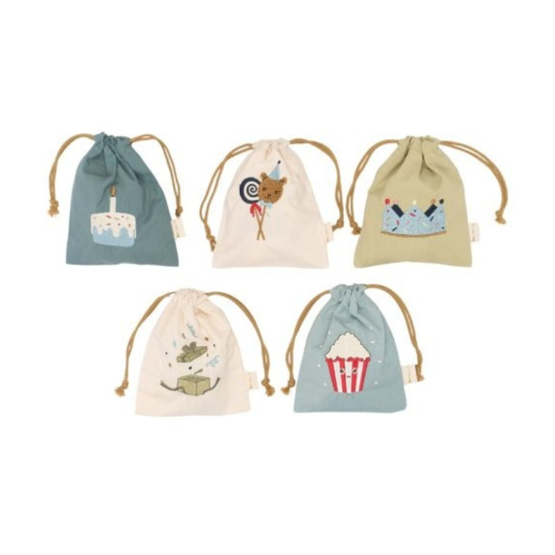 Fabelab - Celebration Bag 5-pack - Birthday, Blue