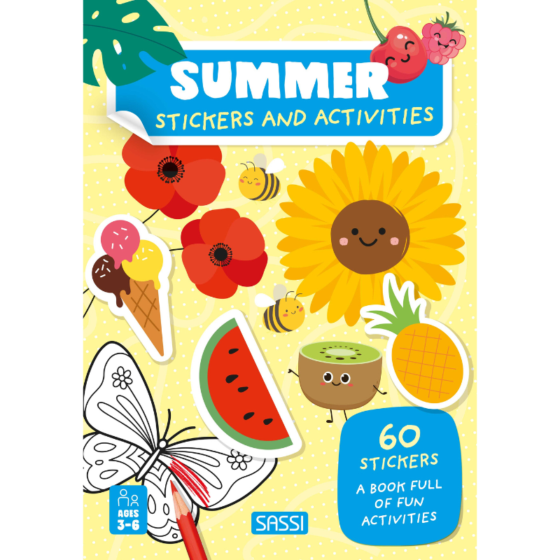Sassi Stickers and Activities Book - Summer
