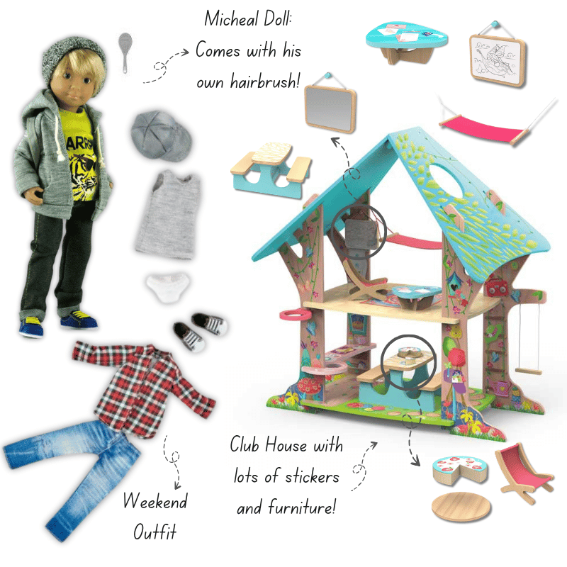 Kruselings Club House, Michael Doll and Freebies