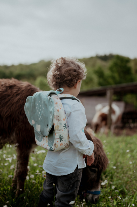 Sassi Eco Mini Backpack - Chewy The Elephant