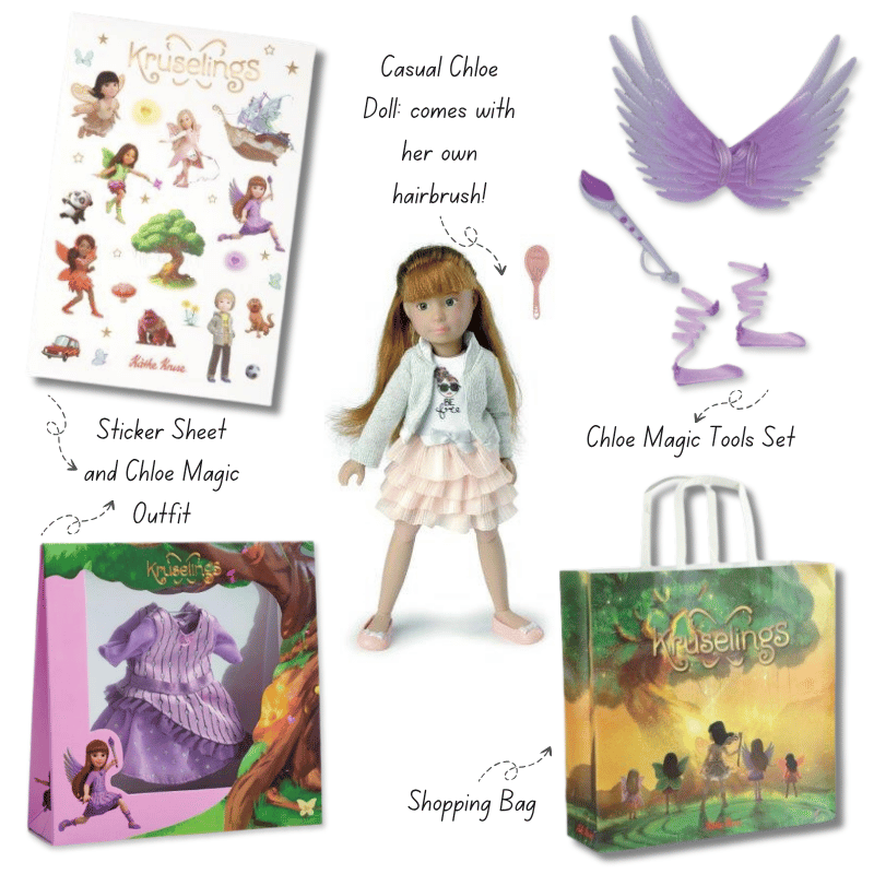 Kruselings - Chloe Doll and Magic Accessories Pack Plus