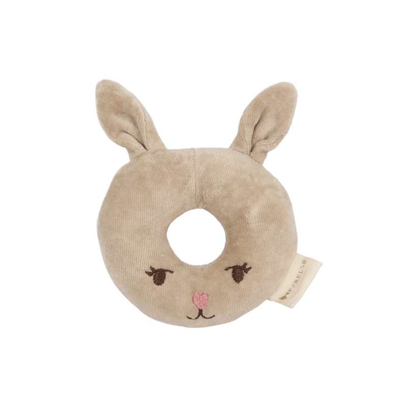 Fabelab - Organic Cotton Rattle, Bunny - SAMPLE