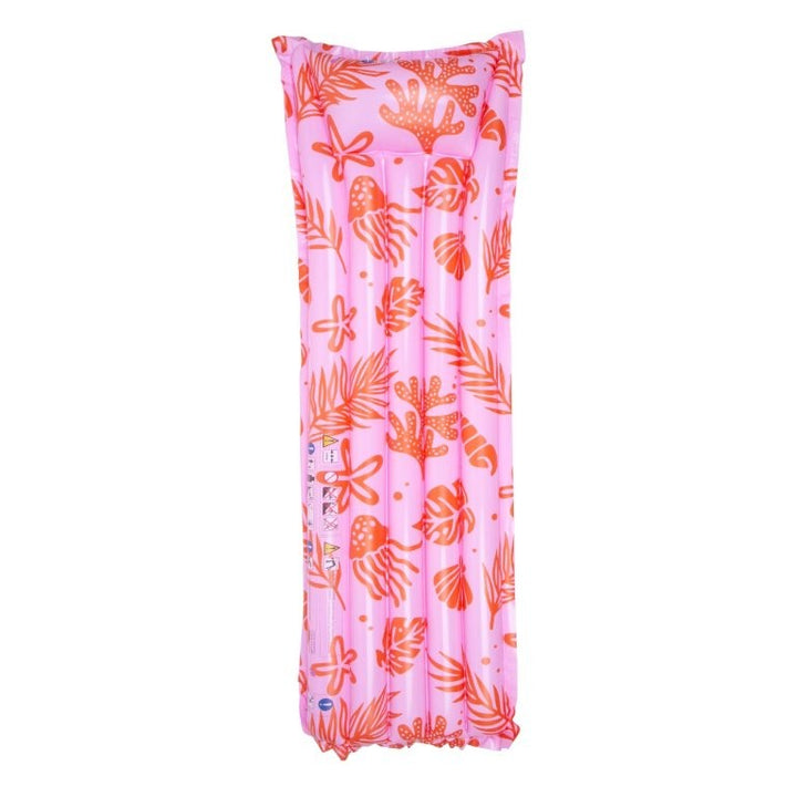 Swim Essentials Inflatable Lie On - Coral Kiss, 177 cm