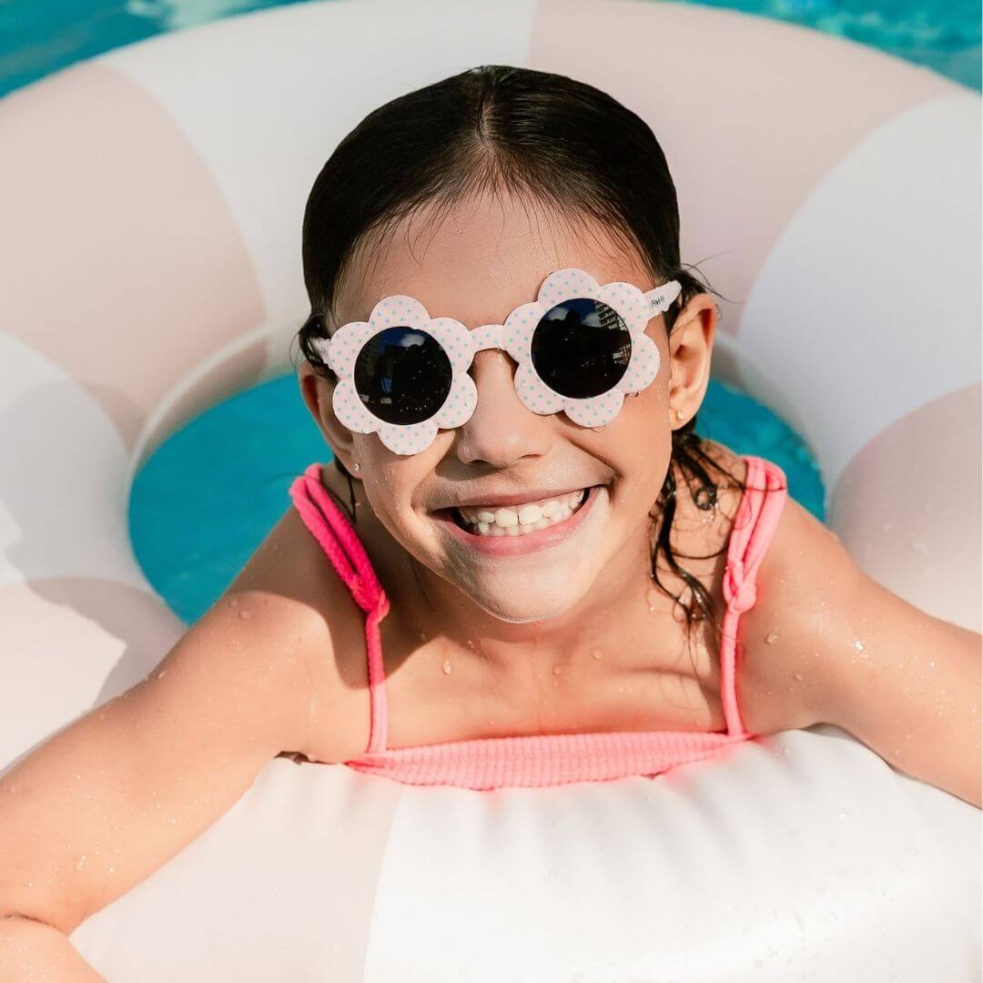 Frankie Ray Toddler Sunglasses -  Daisy, Pink