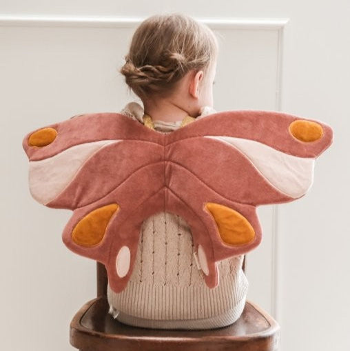 Fabelab Fabric Dress Up - Wings - Butterfly, Ash Rose