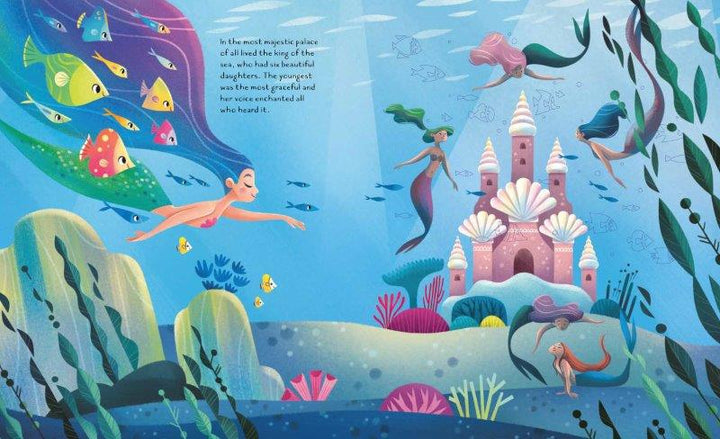 Sassi - Die-Cut, Fairy Tale Book - The Little Mermaid