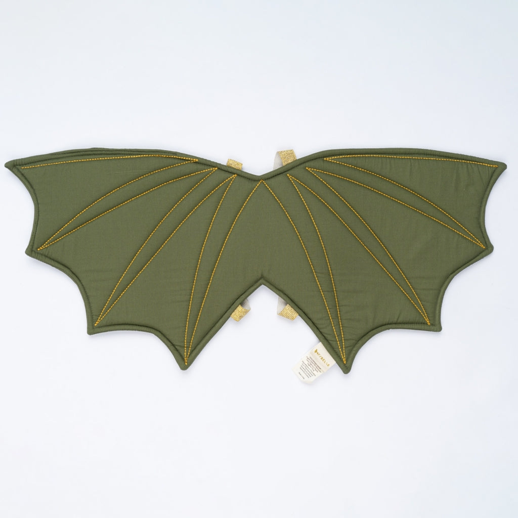 Fabelab - Dress up - Wings - Dragon Green, 65 cm