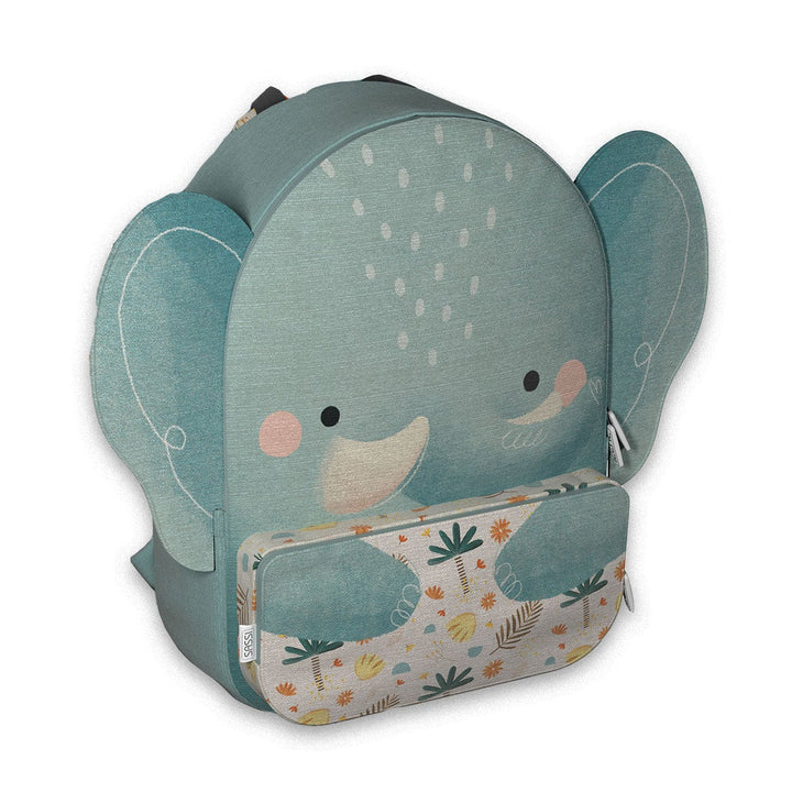 Sassi A4 Junior Eco Backpack - Chewy The Elephant