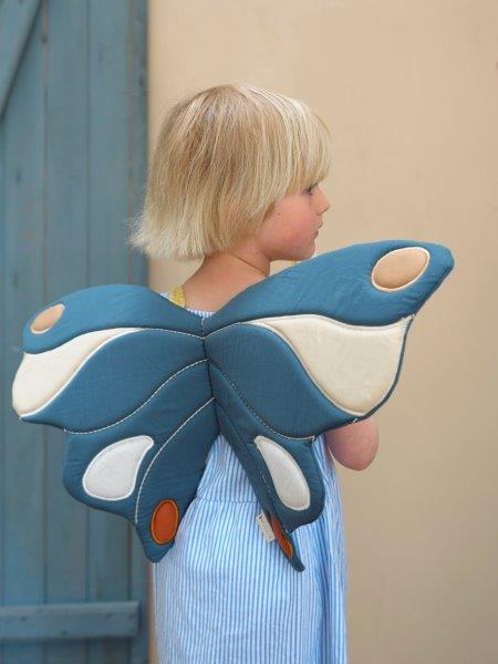 Fabelab - Dress Up - Wings - Butterfly, Blue Spruce