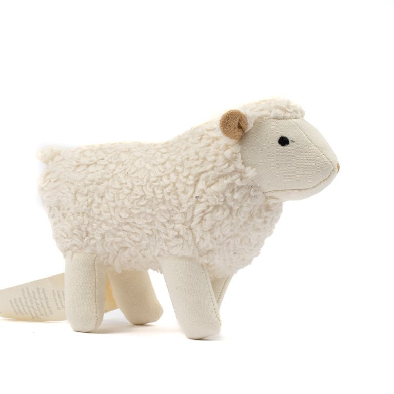 Fabelab Rattle - Sheep Sam, 18 cm