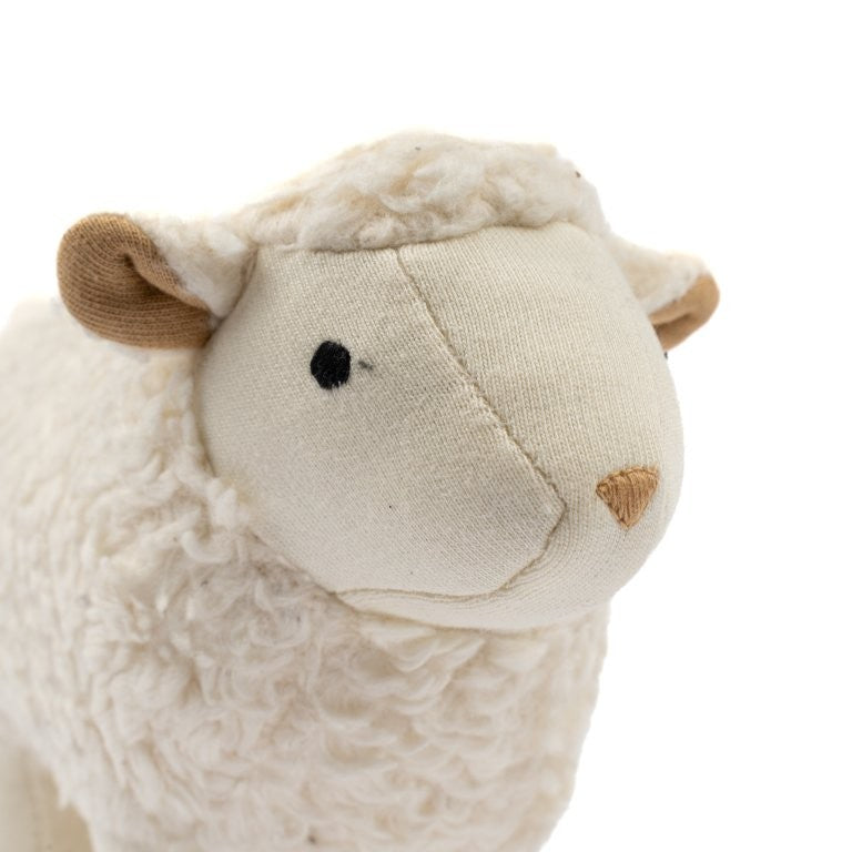 Fabelab Rattle - Sheep Sam, 18 cm