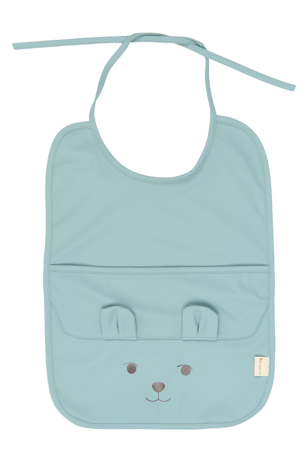 Fabelab - Bibs with Pockets - Bear, 2 pcs