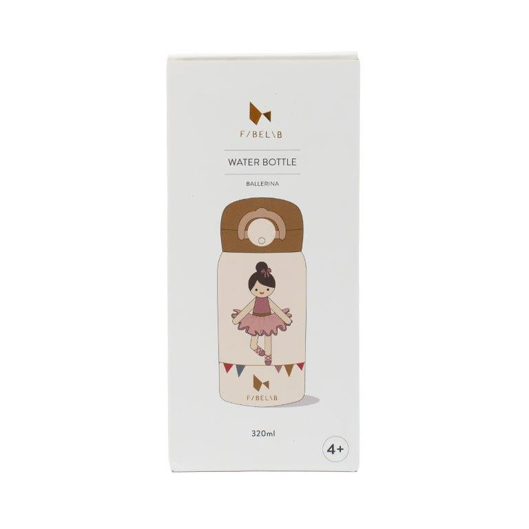 Fabelab - Water Bottle - Ballerina, 320 ml