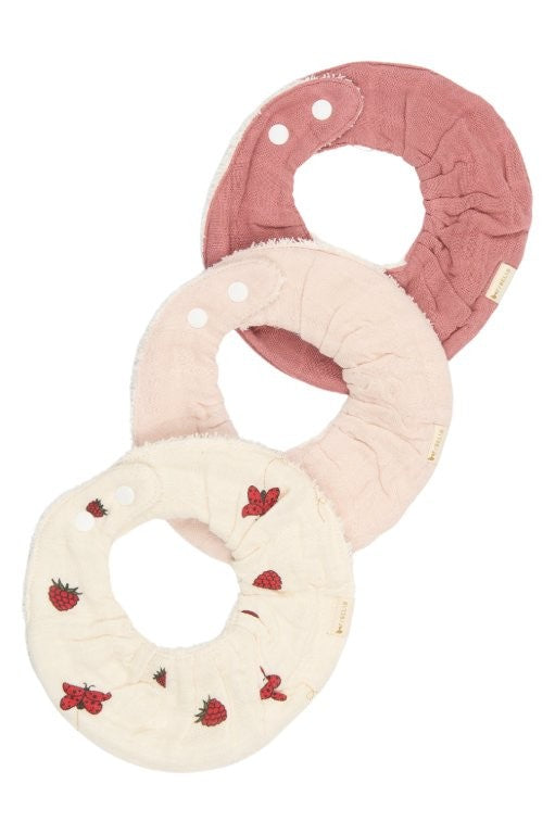 Fabelab - Ruffle Bib - Into the Garden - 3 pack
