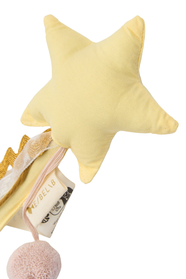 Fabelab Fabric Dress-up - Magic Wand, Yellow &amp; Pink