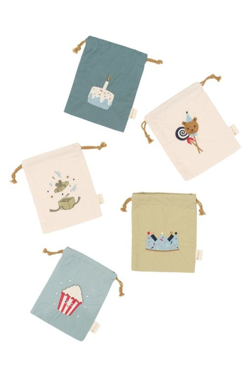 Fabelab - Celebration Bag 5-pack - Birthday, Blue