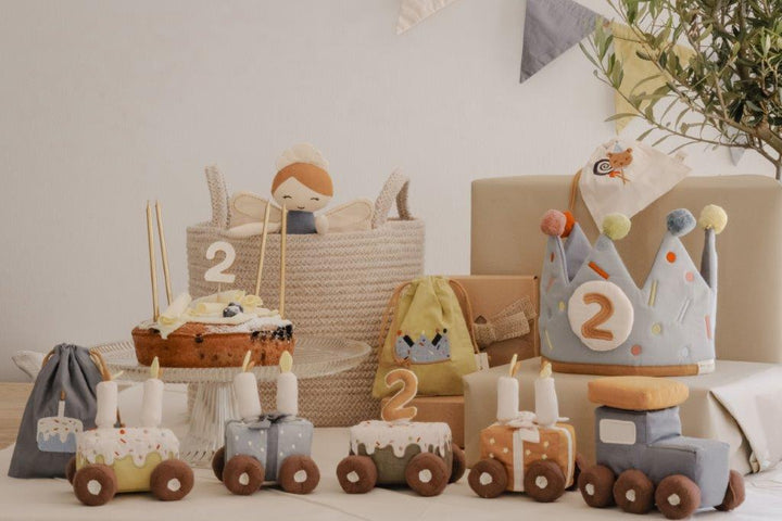 Fabelab - Celebration Garland Blue Mix - Birthday