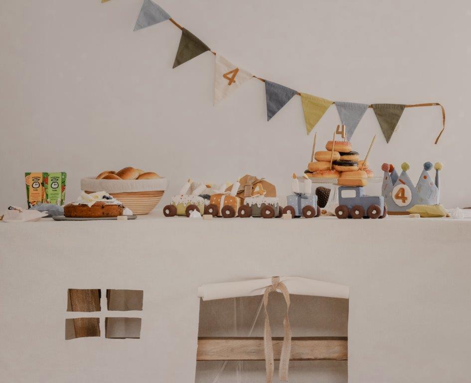 Fabelab - Celebration Garland Blue Mix - Birthday