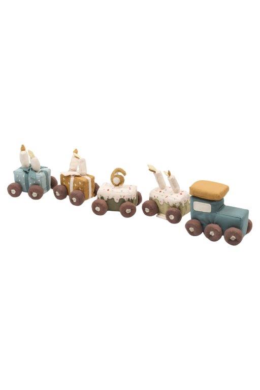 Fabelab - Celebration Train Blue Mix - Birthday