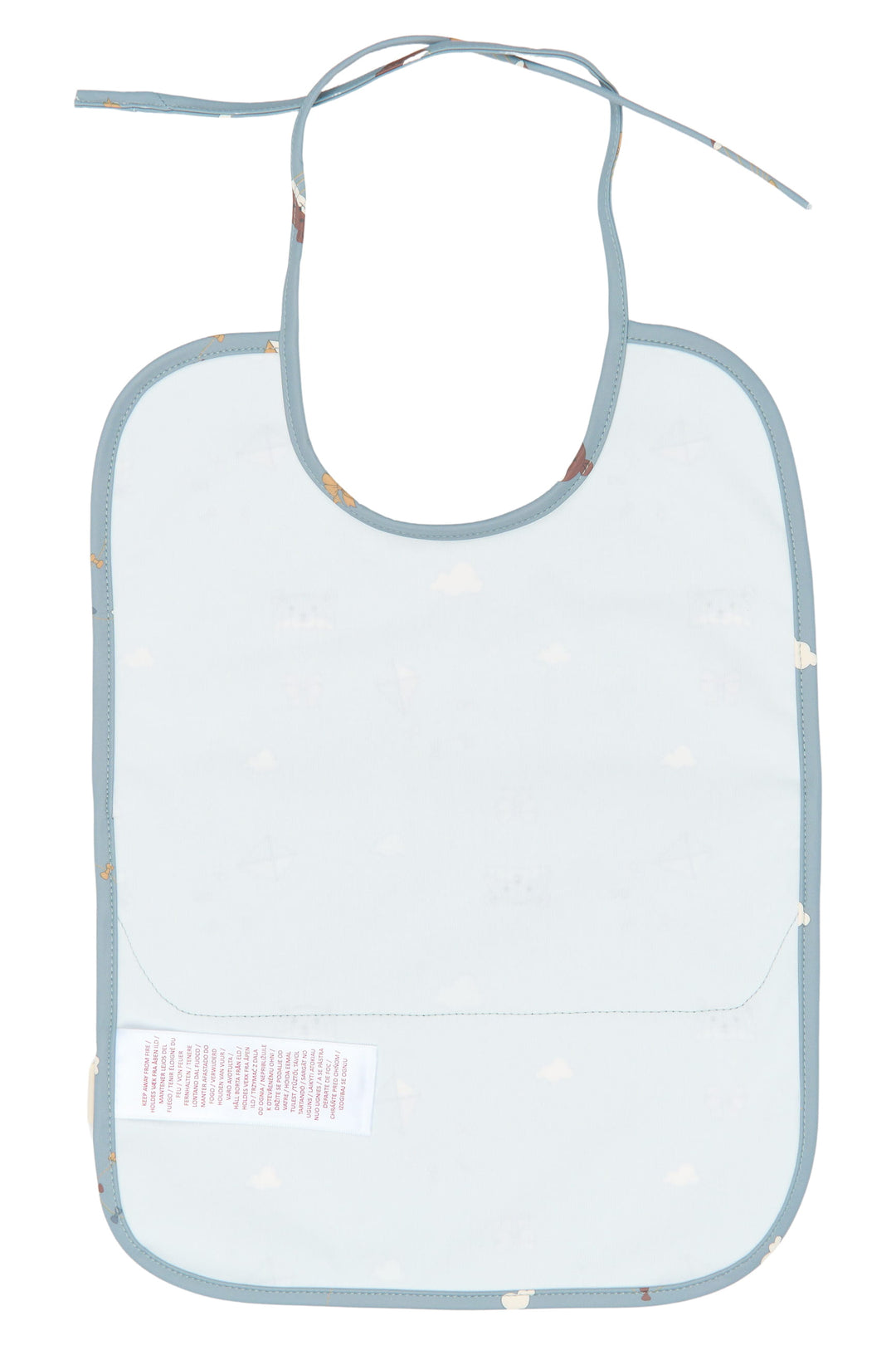 Fabelab - Bibs with Pocket - Little Flyers Wood Thrush, 2 pcs