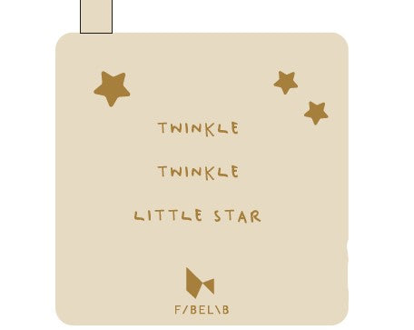 Fabelab - Fabric Book - Twinkle Twinkle Little Star