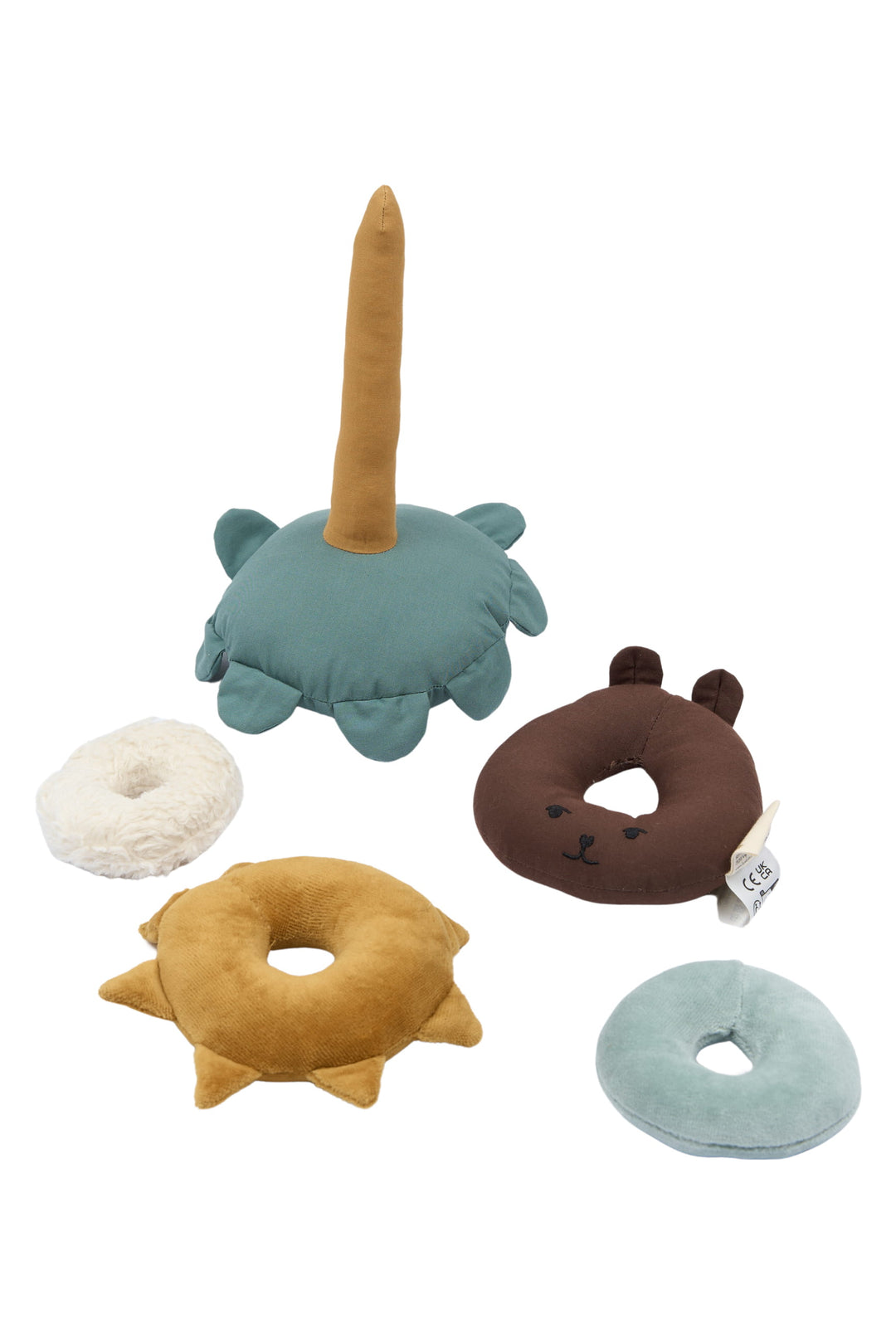 Fabelab Cotton Fabric Stack Tower, Bear