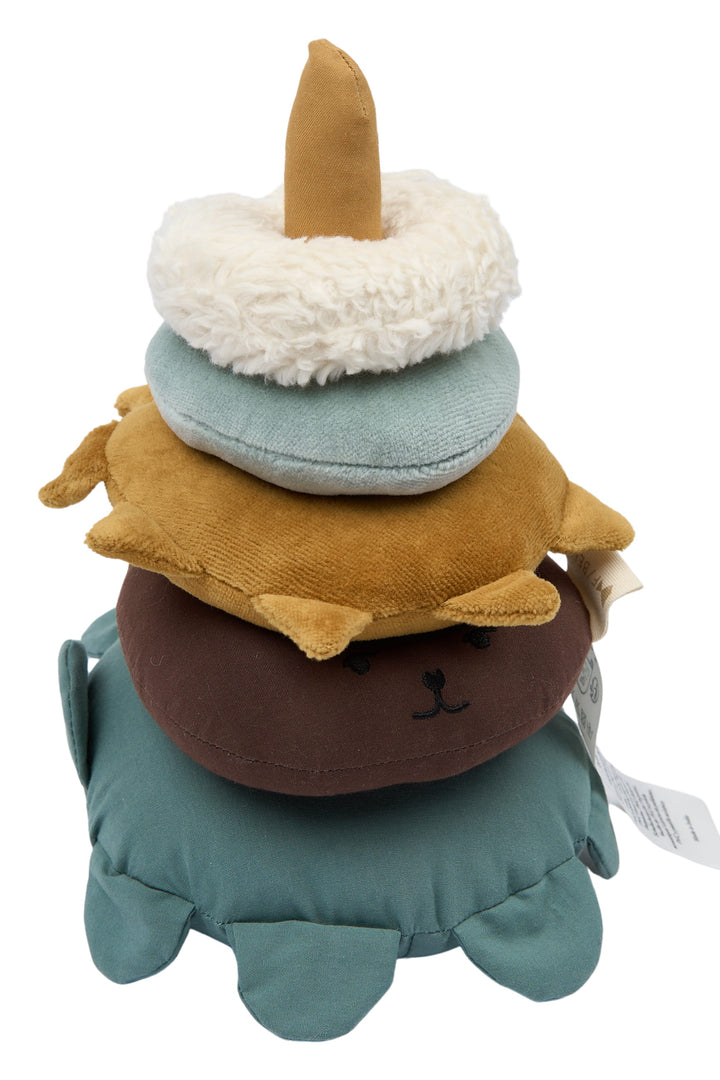 Fabelab Cotton Fabric Stack Tower, Bear