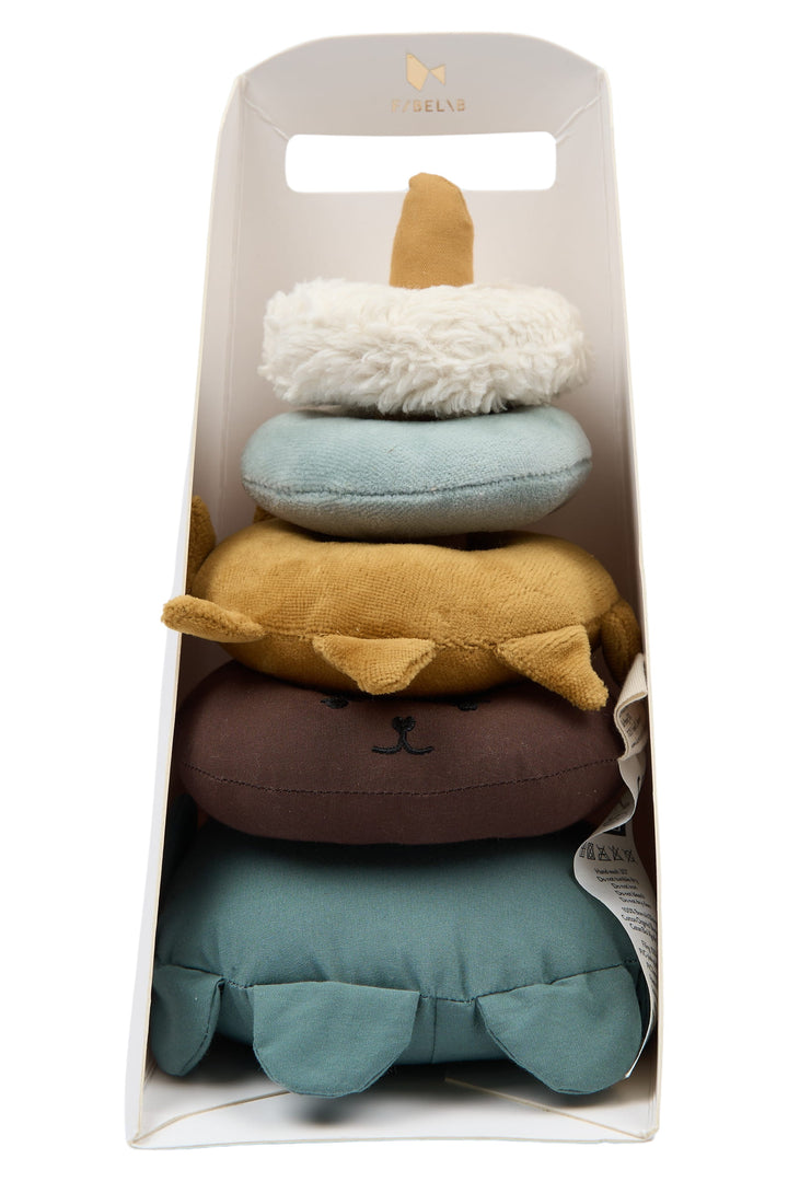 Fabelab Cotton Fabric Stack Tower, Bear