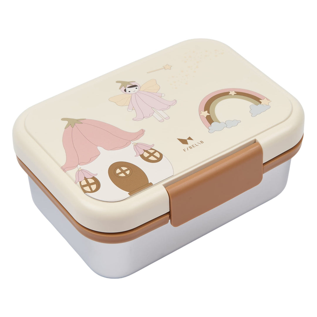 Fabelab Stainless Steel and PP Plastic Lunch Box - Fairyland