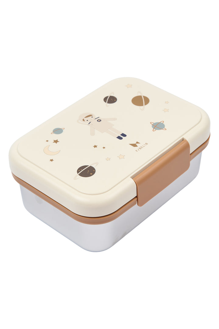 Fabelab Stainless Steel and PP Plastic Lunch Box - Astronaut