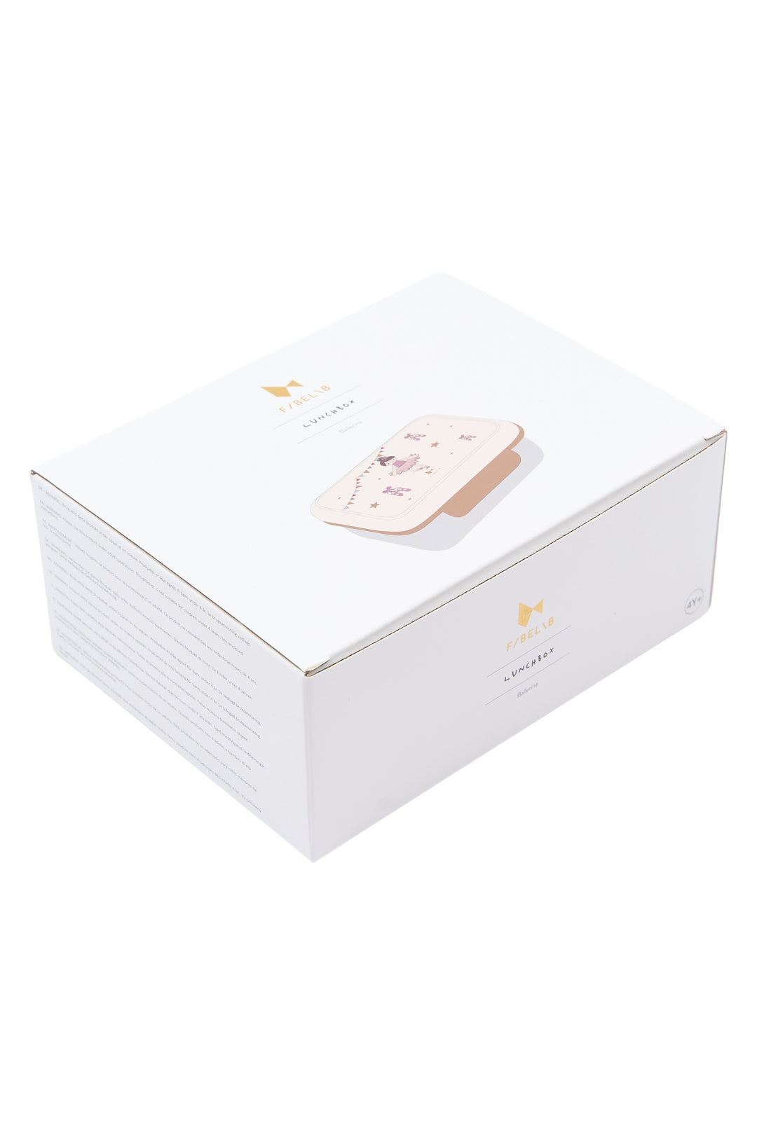 Fabelab Stainless Steel and PP Plastic Lunch Box - Ballerina