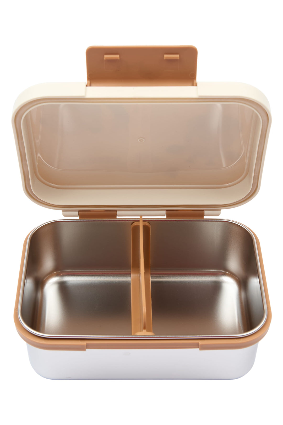 Fabelab Stainless Steel and PP Plastic Lunch Box - Safari Jungle Bear and Giraffe