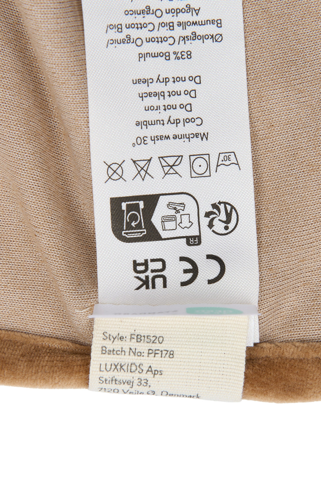 Fabelab - Organic Cotton Comforter, Bear
